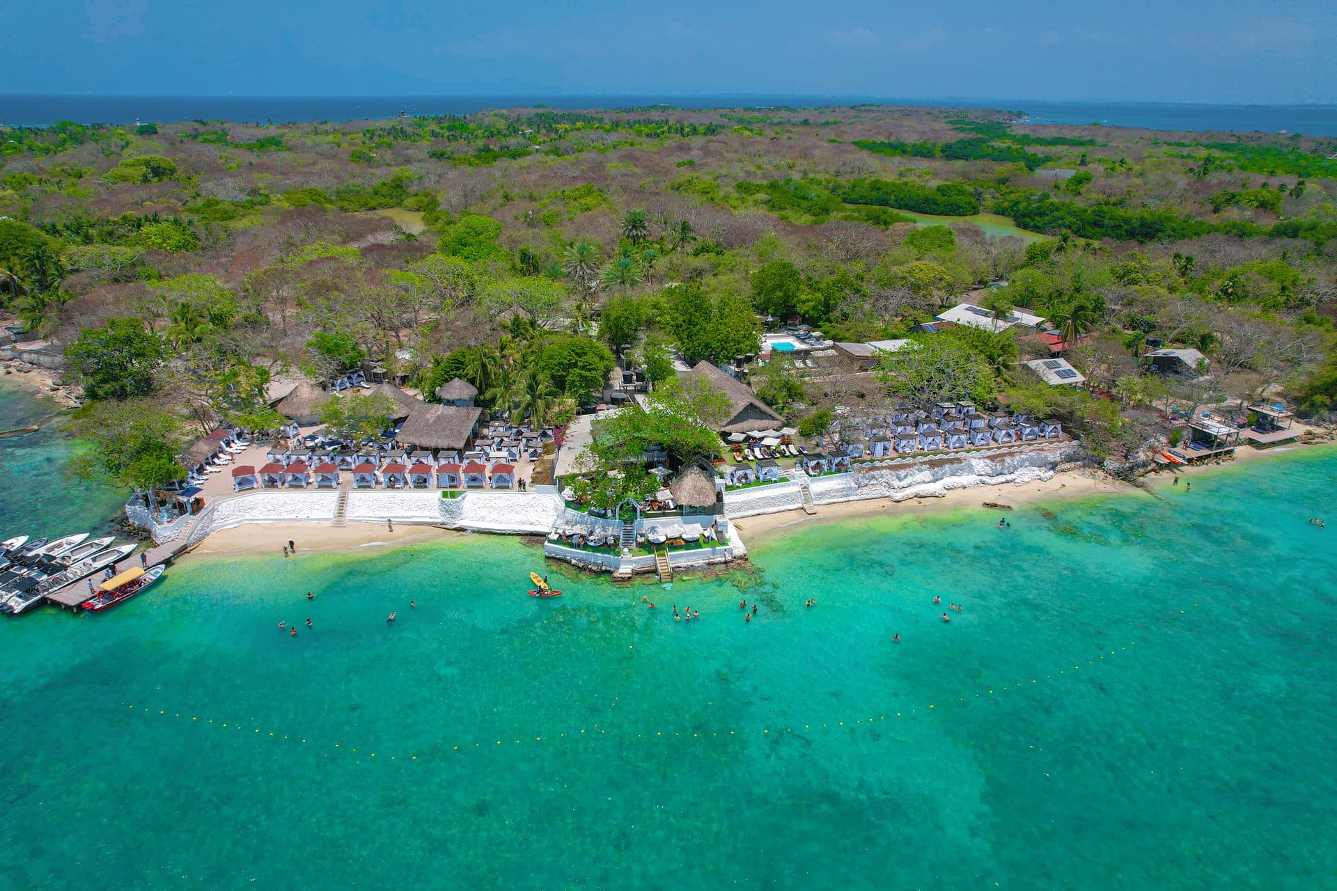 Beach in the Rosario Islands