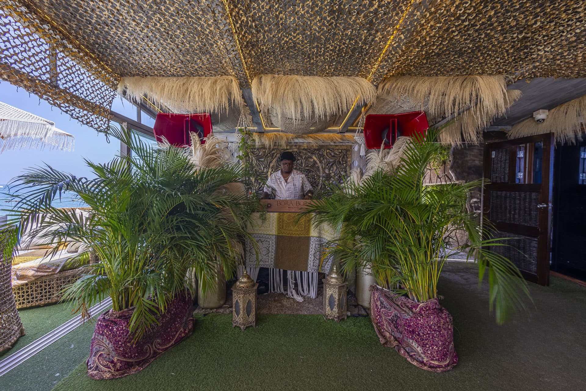 DJ at Bora Bora
